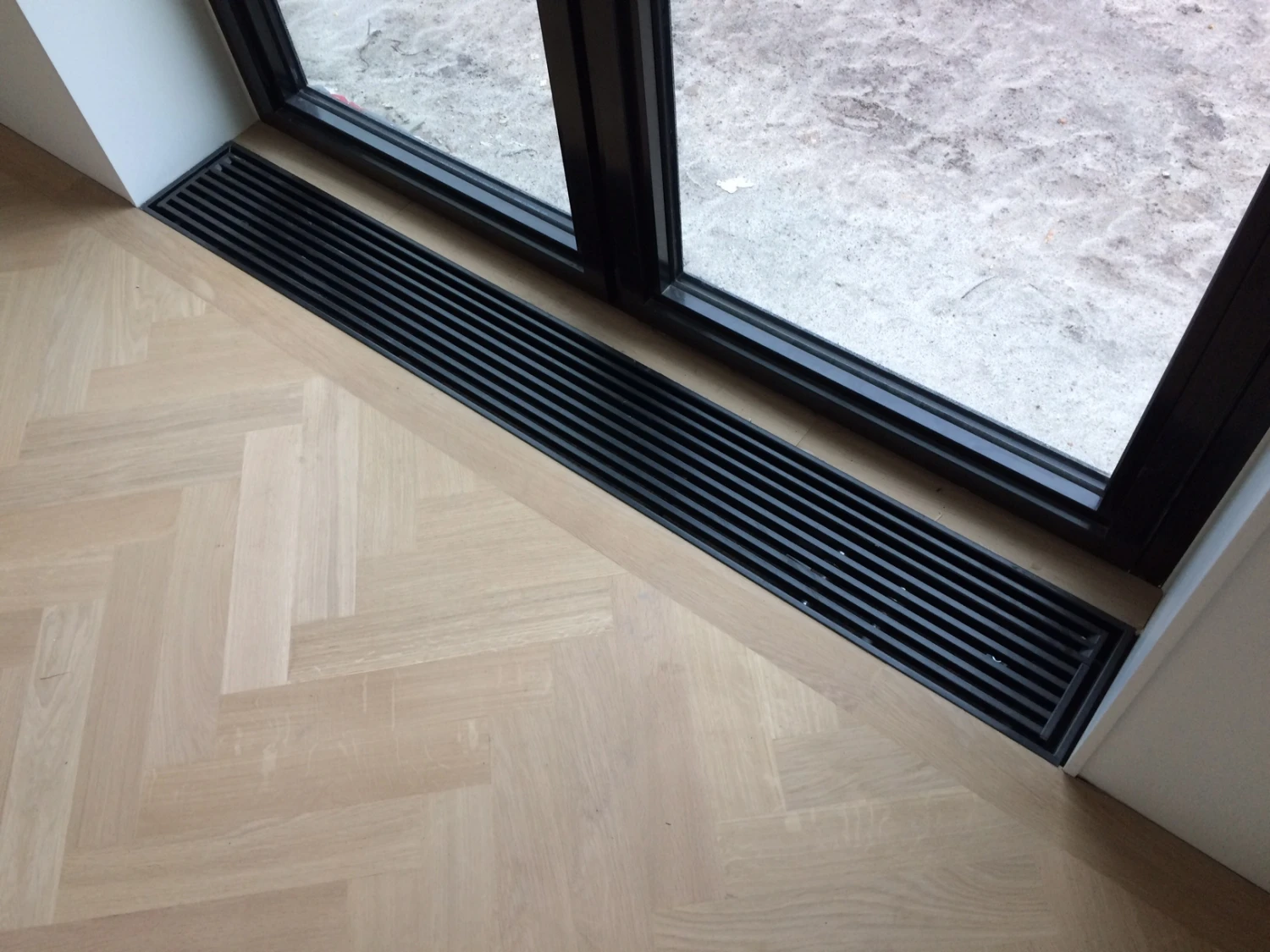 Proline vloerconvector op maat gemaakt